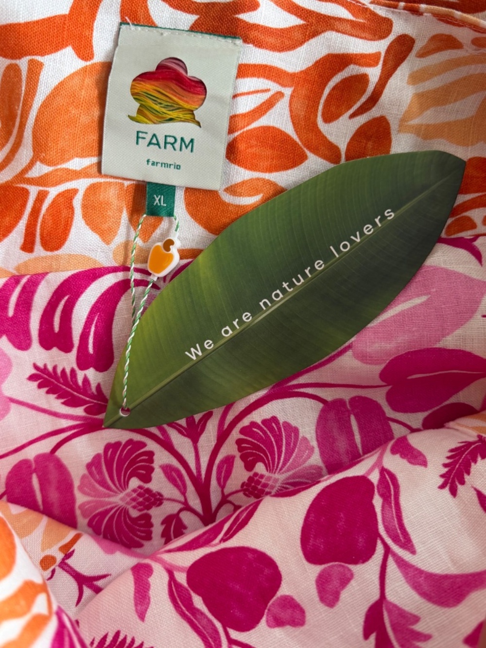 FARM RIO OFF-WHITE Santorini Midi Dress - Picture 4 of 4